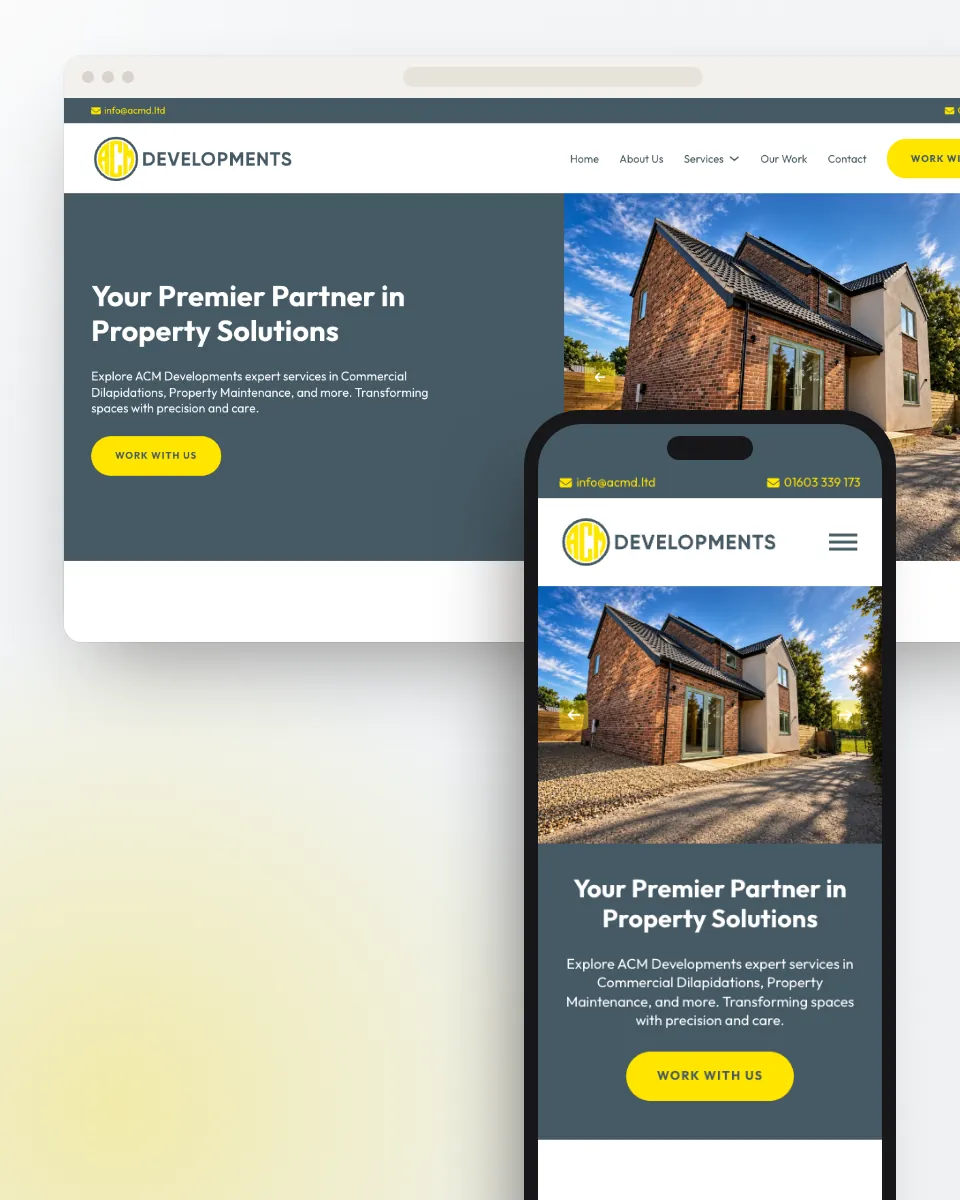 ACM Developments website